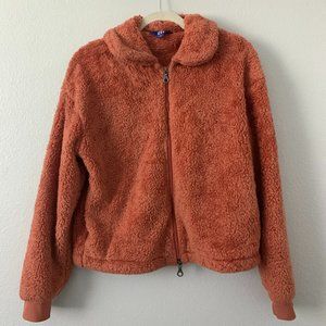 JoyLab Fluffy Zip Up Jacket